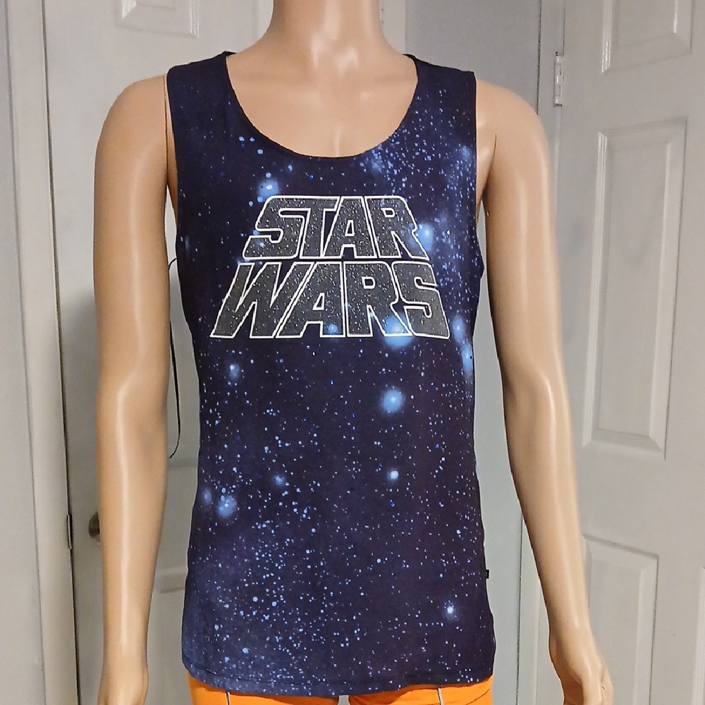Rock & Republic Star Wars Galaxy Print Tank Top